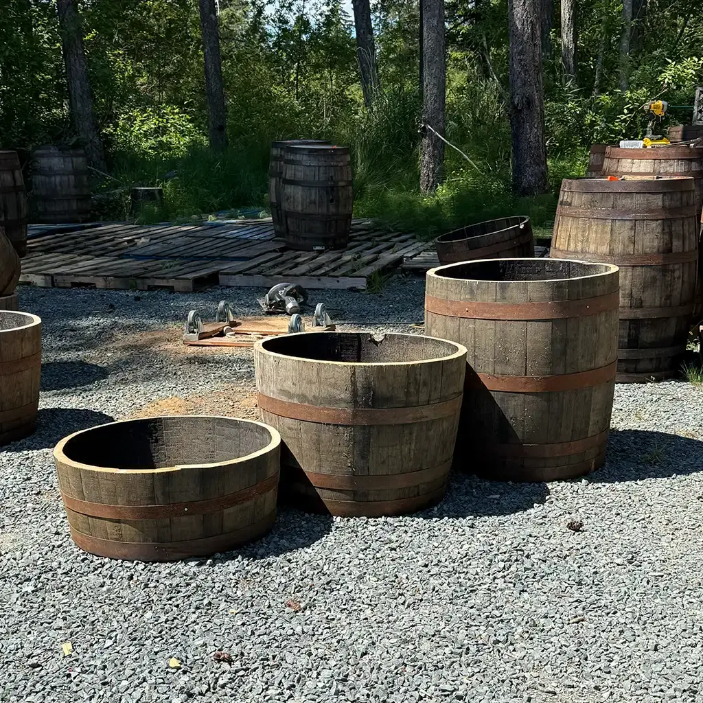 Planter Barrel Package - Island Barrel Company, Vancouver Island, BC - photo 1